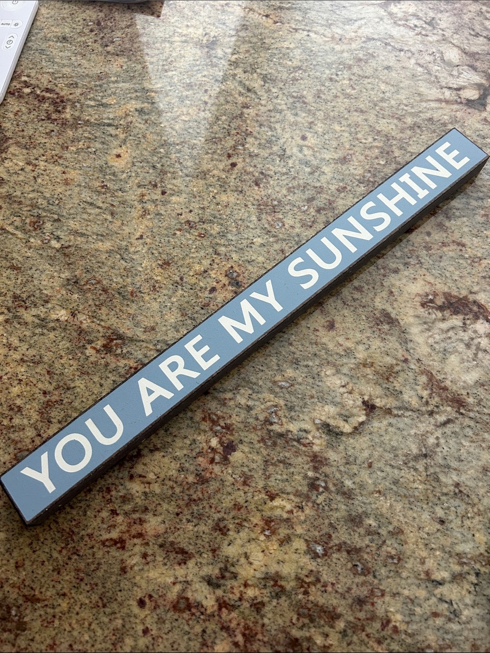 Blue 'You Are My Sunshine' Decorative Sign